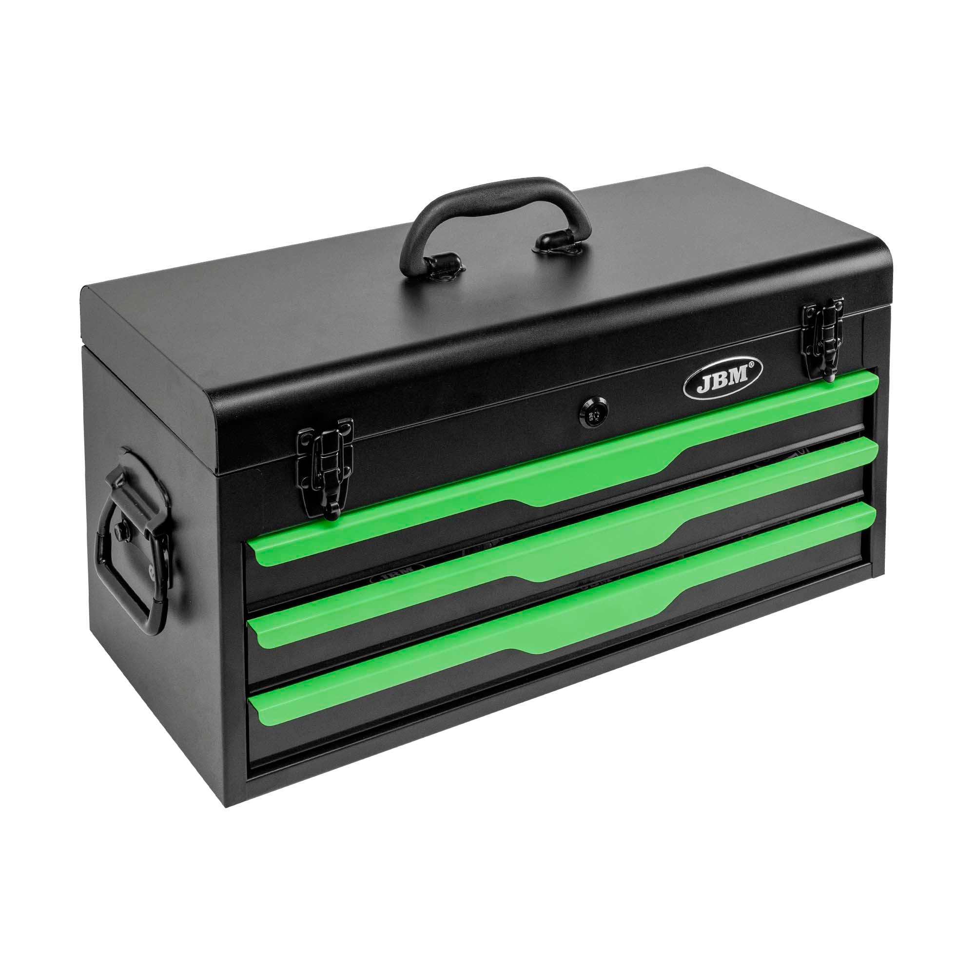 JBM - Scatola Metallica con Attrezzi 143 Pezzi